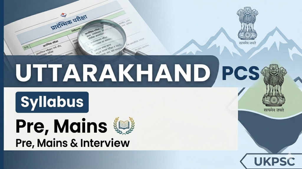 UKPSC Upper PCS Syllabus