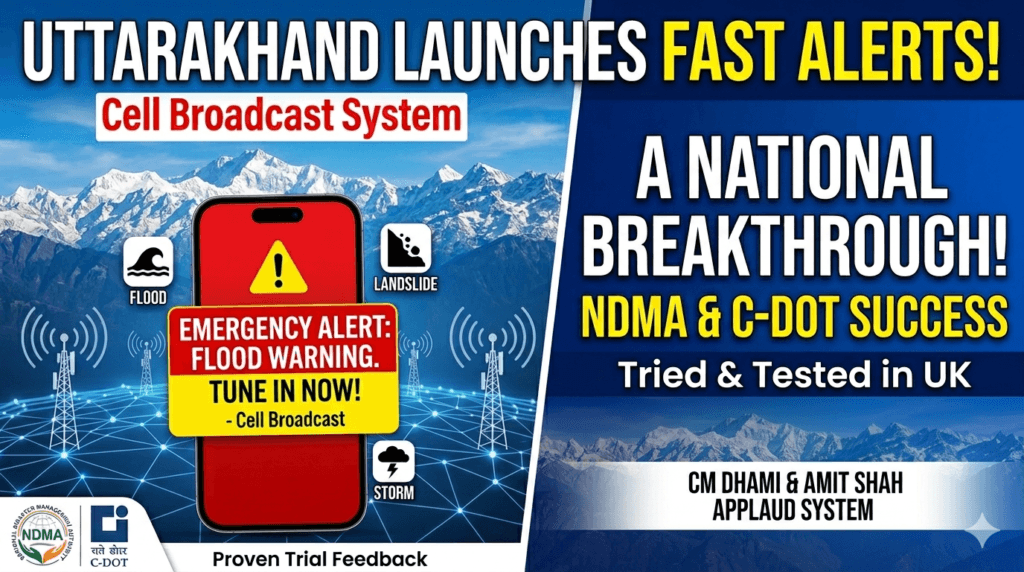 Early Warning Disaster Alert System in Uttarakhand