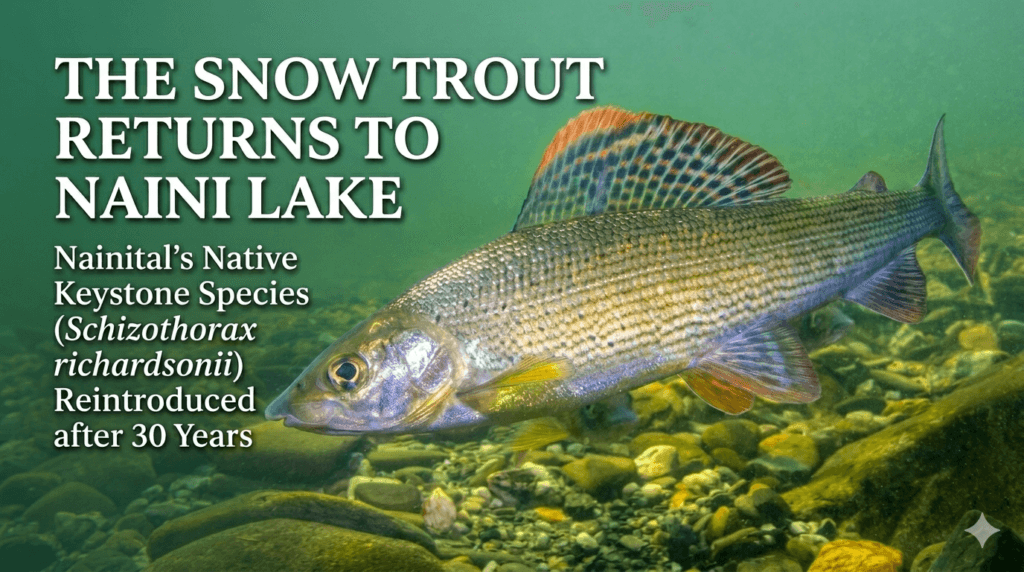 Reintroduction of Himalayan Snow Trout to Naini Lake, Nainital
