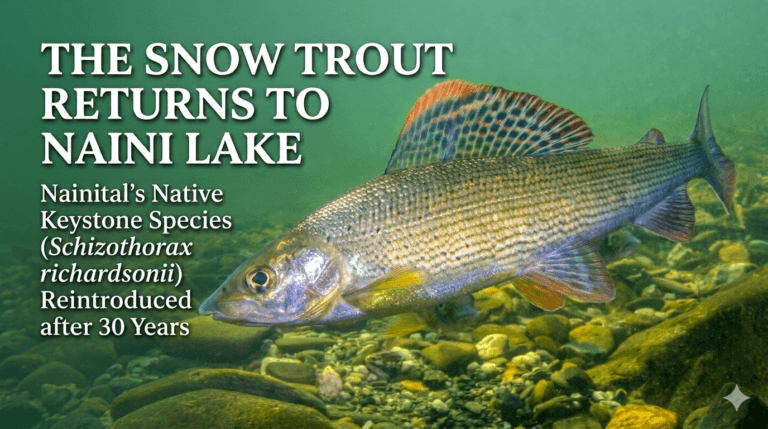 Reintroduction of Himalayan Snow Trout Nainital