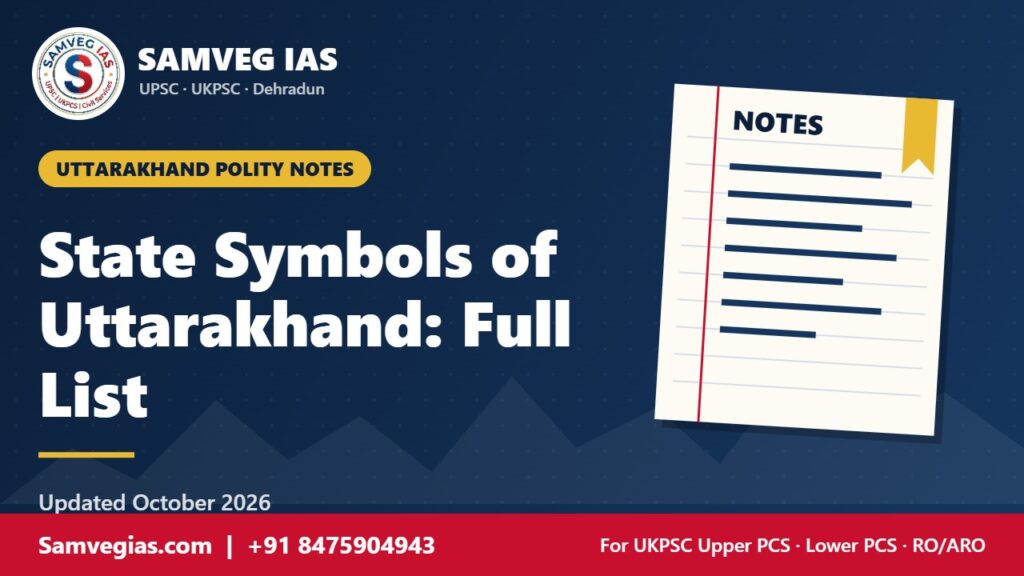 State Symbols of Uttarakhand