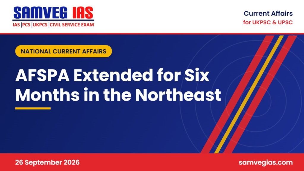 AFSPA Extended for Six Months in Manipur, Nagaland and Arunachal Pradesh