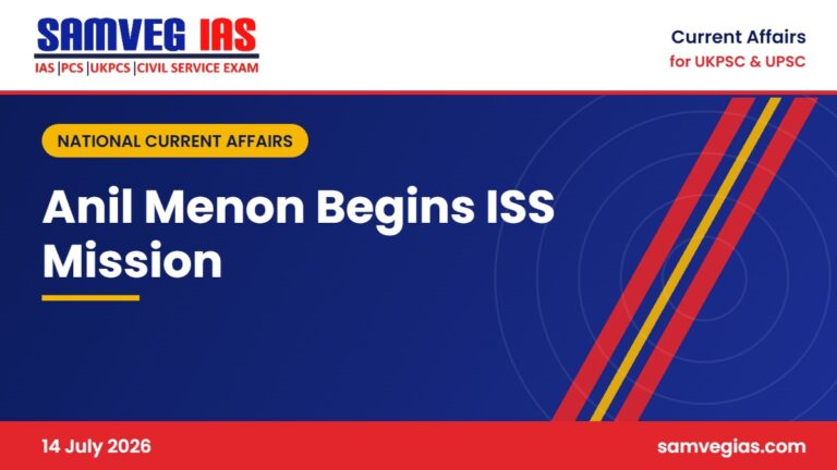 NASA astronaut Anil Menon begins mission to the International Space Station