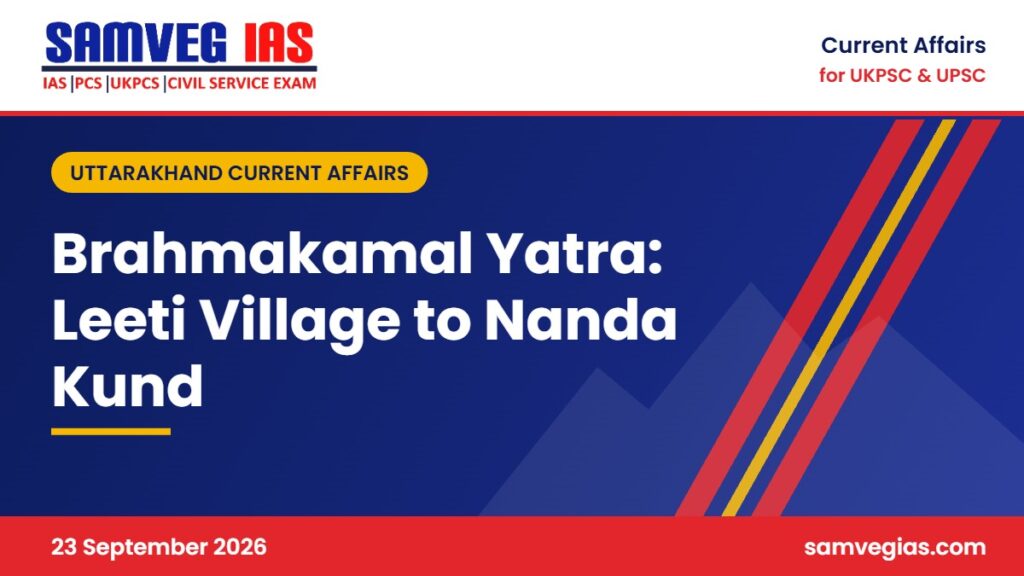 Brahmakamal Yatra: Leeti Village Pilgrims Trek to Nanda Kund During Athon Mela