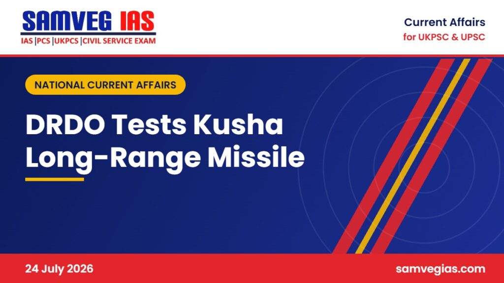 DRDO Tests ‘Kusha’ Long-Range Surface-to-Air Missile for the First Time