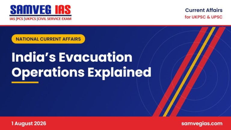 India’s evacuation operations including Operation Ganga, Kaveri, Ajay and Sindhu