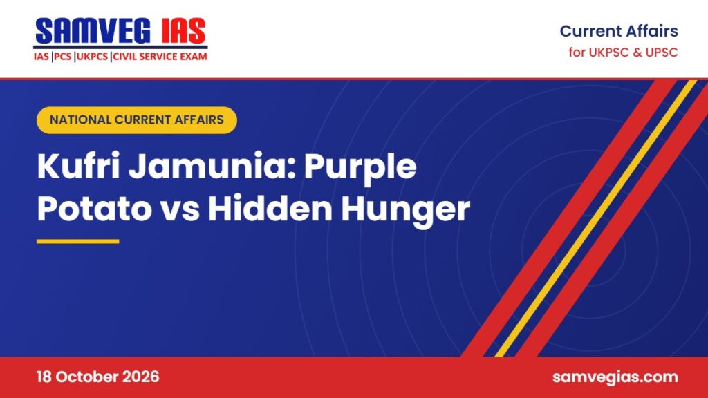 Kufri Jamunia: ICAR-CPRI’s Purple Potato Rich in Anthocyanins and Vitamin C
