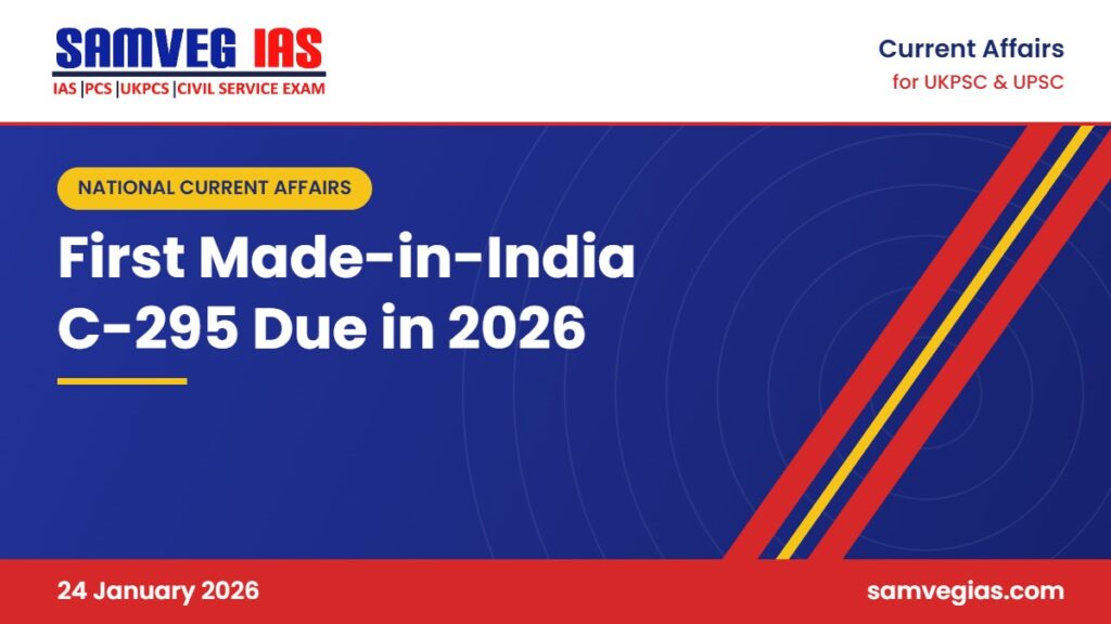 First Made-in-India C-295 Aircraft to Roll Out from Tata’s Vadodara Line in 2026