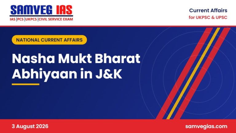 Nasha Mukt Bharat Abhiyaan drug de-addiction awareness in Jammu and Kashmir