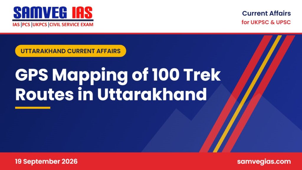 GPS Mapping of 100 Trek Routes: Uttarakhand to Build an Offline Navigation App