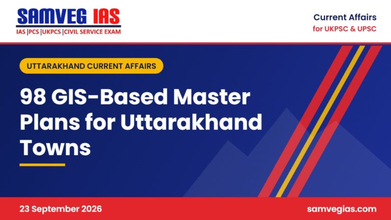 GIS-based master plans for planned urban development in Uttarakhand