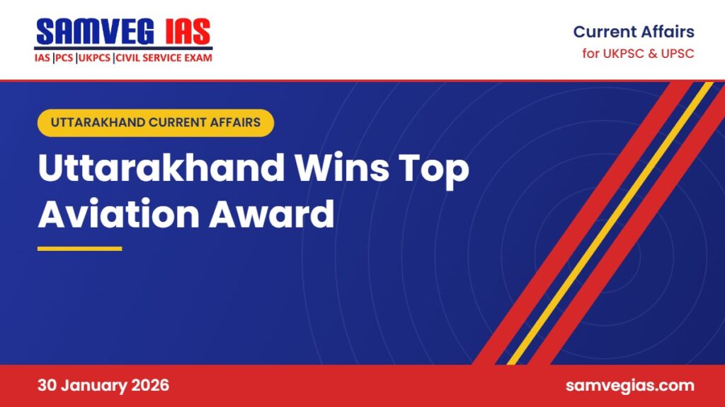 Uttarakhand Wins Best State for Aviation Ecosystem Award at Wings India 2026