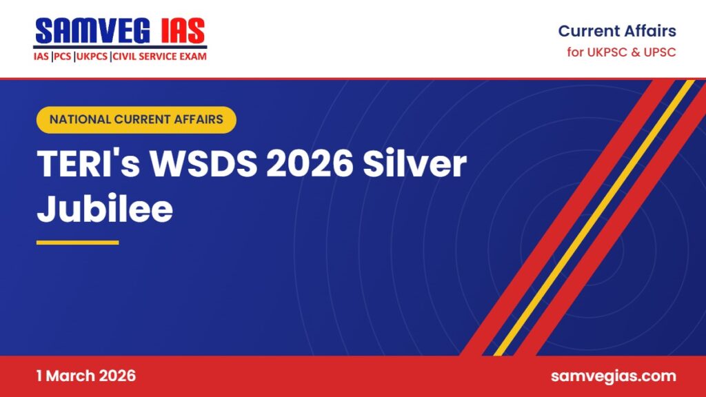 WSDS 2026: TERI’s Silver Jubilee Summit Ends with MoEFCC Secretary’s Address